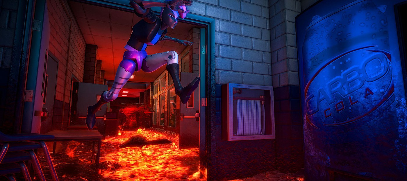 Релизный трейлер игры Hot Lava, в которой пол — это лава