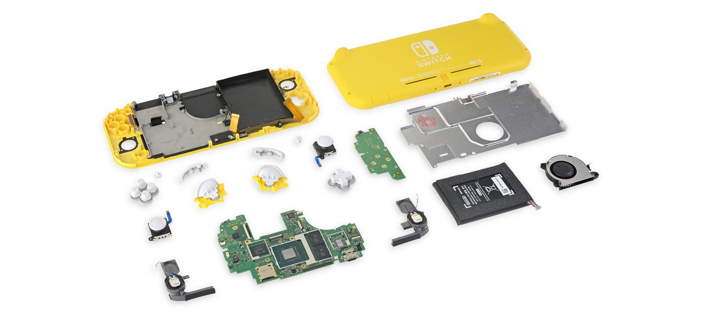Вскрытие Nintendo Switch Lite представило модифицированные компоненты