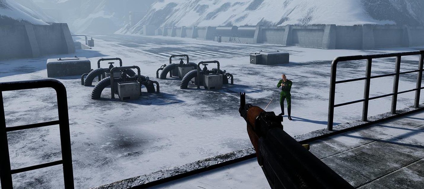 Геймплей фанатского ремейка Goldeneye 007 на Unreal Engine 4