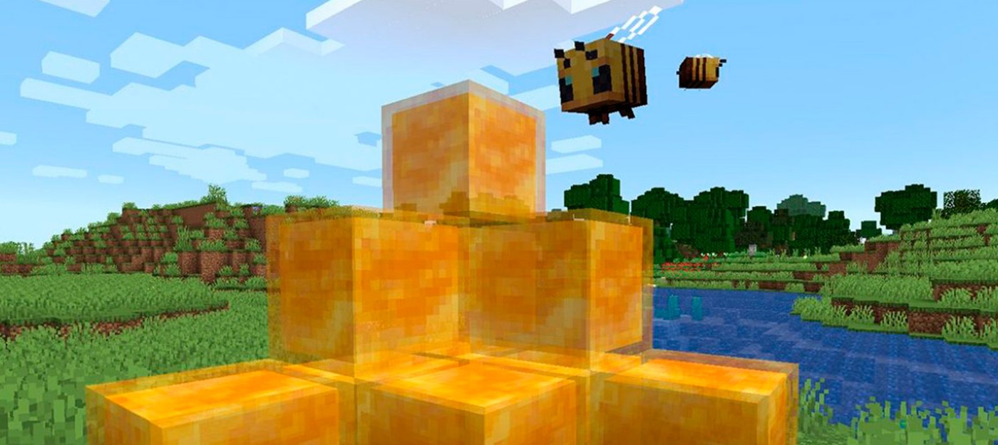 Игроки Minecraft научились паркуру — все благодаря медовым блокам