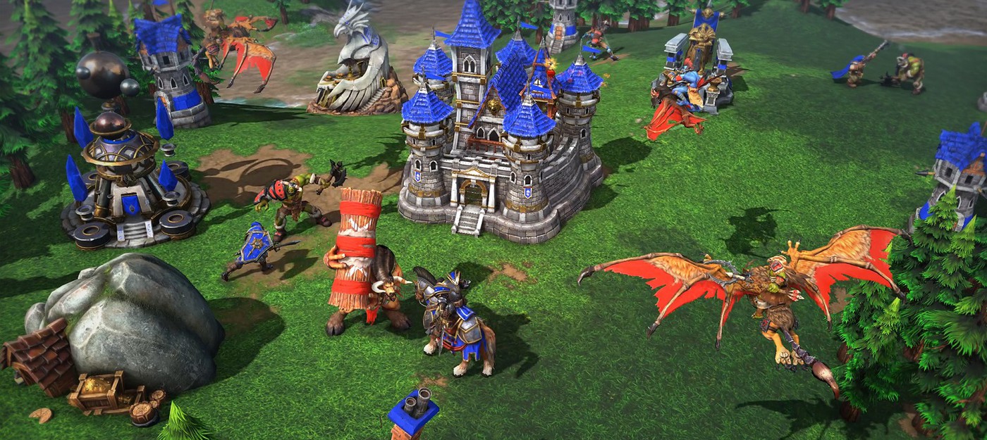 Первые четыре миссии кампании Альянса из беты Warcraft III: Reforged