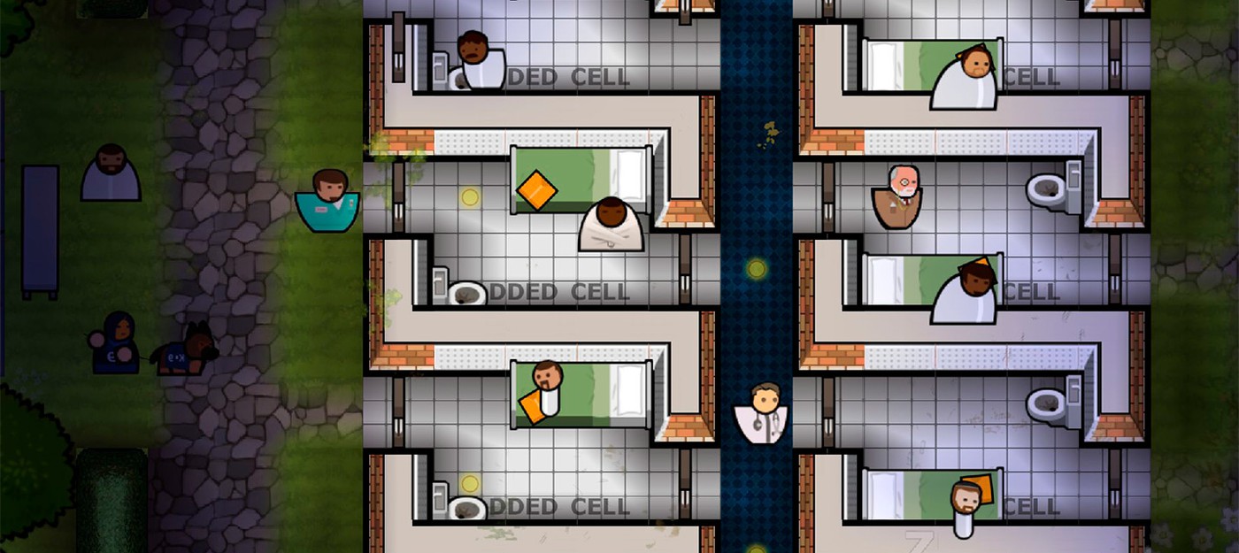 Prison Architect получит дополнение Psych Ward: Warden’s Edition в ноябре