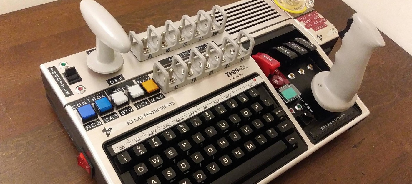 Фанат Kerbal Space Program сделал кастомный контроллер из компьютера 1981-го года