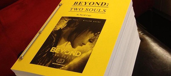 Сценарий Beyond: Two Souls занимает 2000 страниц