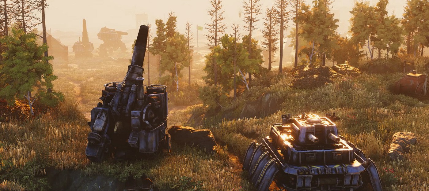 Дизельные мехи и шагающие танки в мультиплеерном геймплее стратегии Iron Harvest