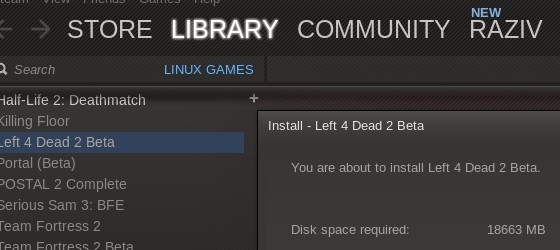Games 4 Linux. Left 4 dead 2