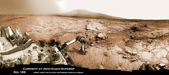 Sunday Science: новые панорамы "Curiosity на Марсе"