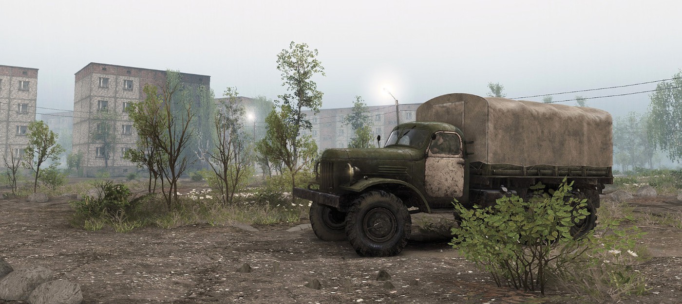 Новое дополнение для Spintires отправит игроков в Чернобыль