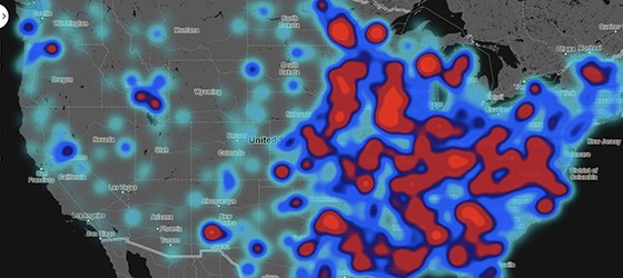 Sunday Science: карта расистских, гомофобных и дискриминационных твитов США