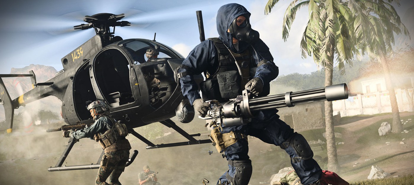 Борьба за сбитый вертолет в синематике первого сезона Call of Duty: Modern Warfare