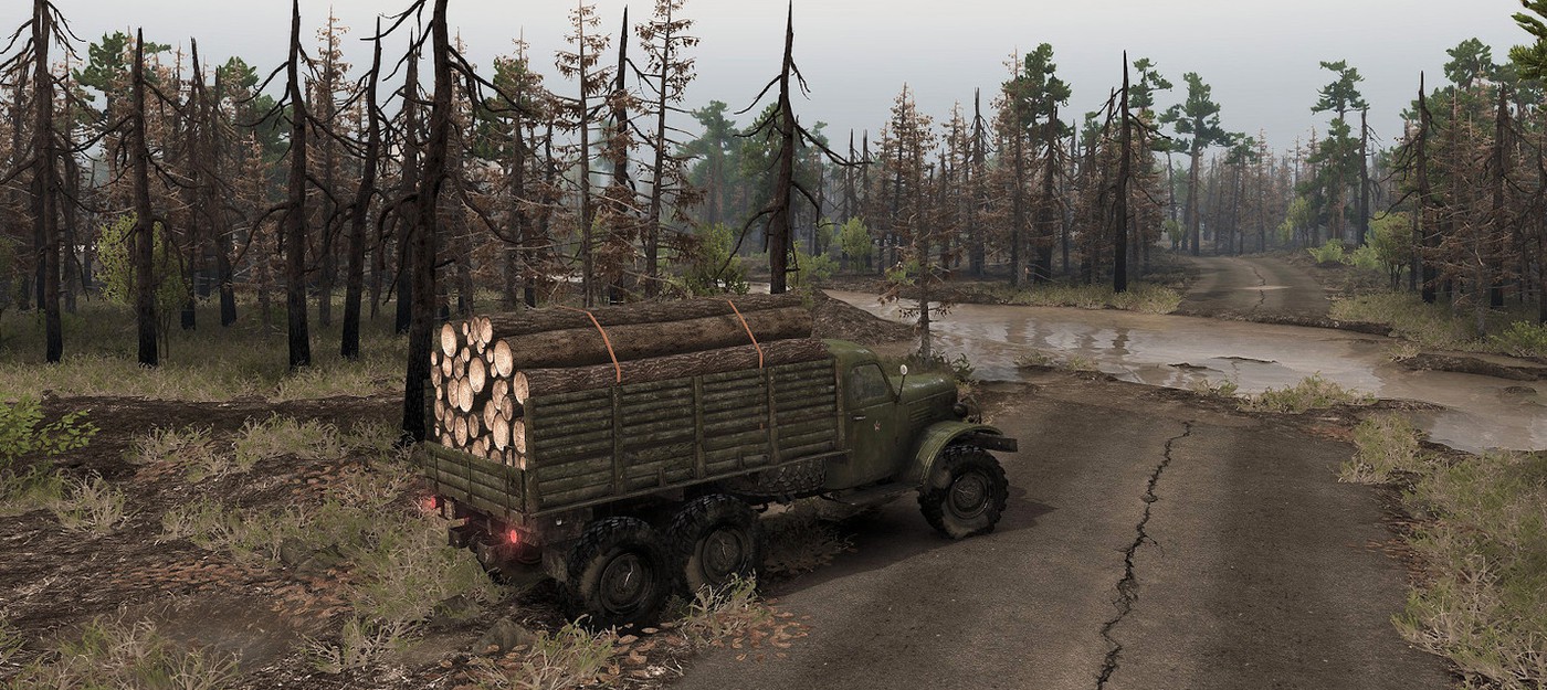 Рыжий лес и балалайка: Первый тизер DLC Chernobyl для Spintires