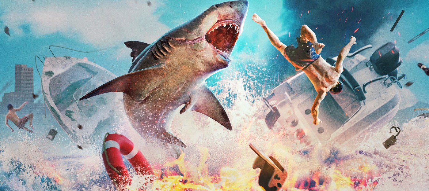 TGA 2019: новый трейлер Maneater — кровавой аркады про акулу-убийцу