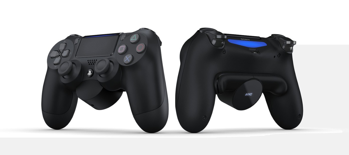 Sony анонсировала подключаемый модуль для DualShock 4 с дополнительными кнопками