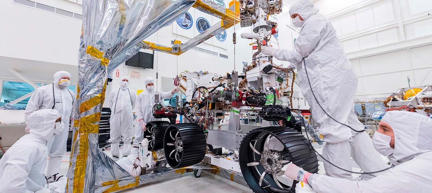 NASA впервые показала в действии ровер для миссии Mars 2020