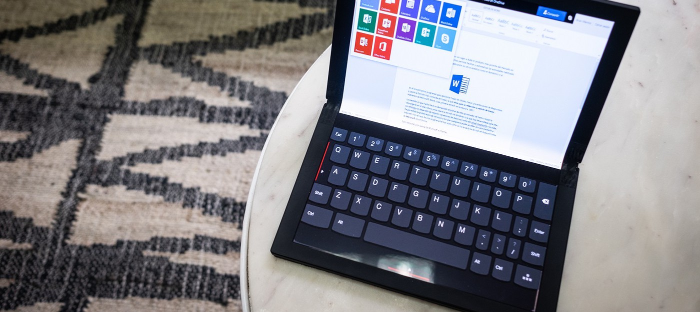 CES 2020: Первый в мире ноутбук с гибким экраном от Lenovo стоит $2500