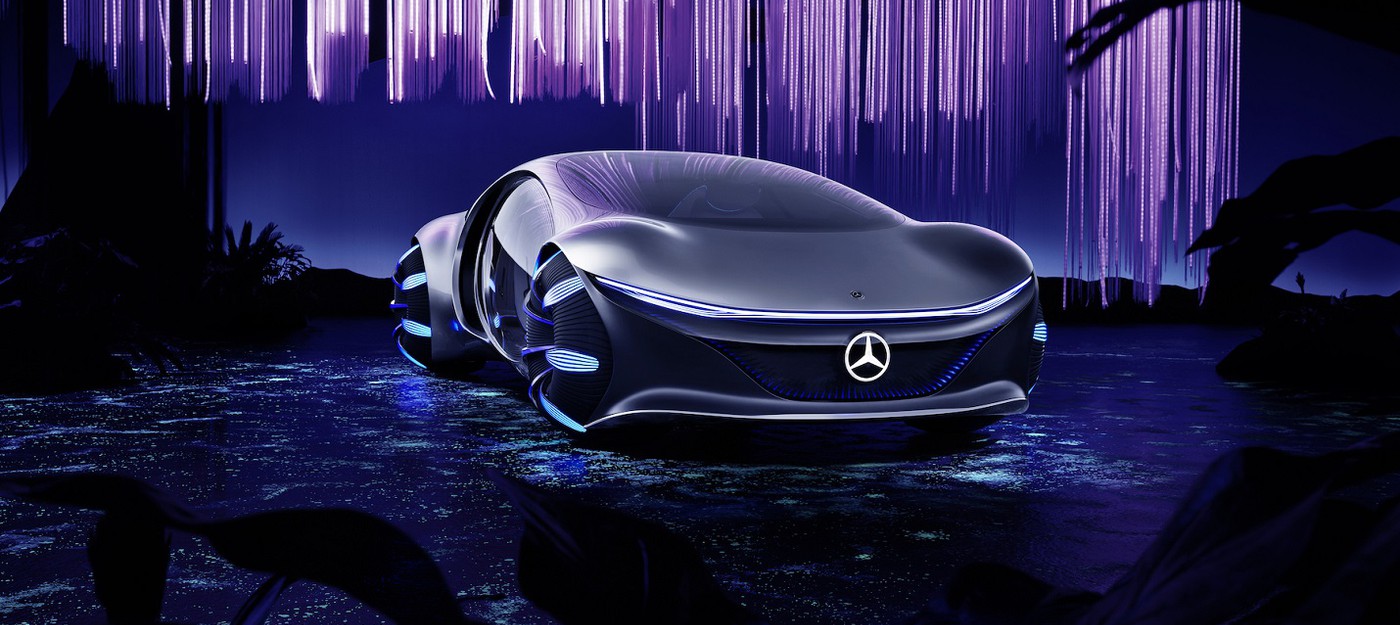 CES 2020: Mercedes-Benz показала концепт-кар в стиле "Аватар"
