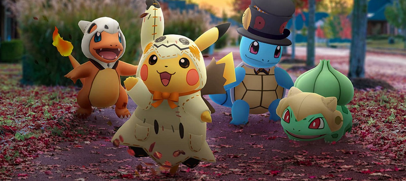 Pokemon Go заработала за год почти $900 миллионов