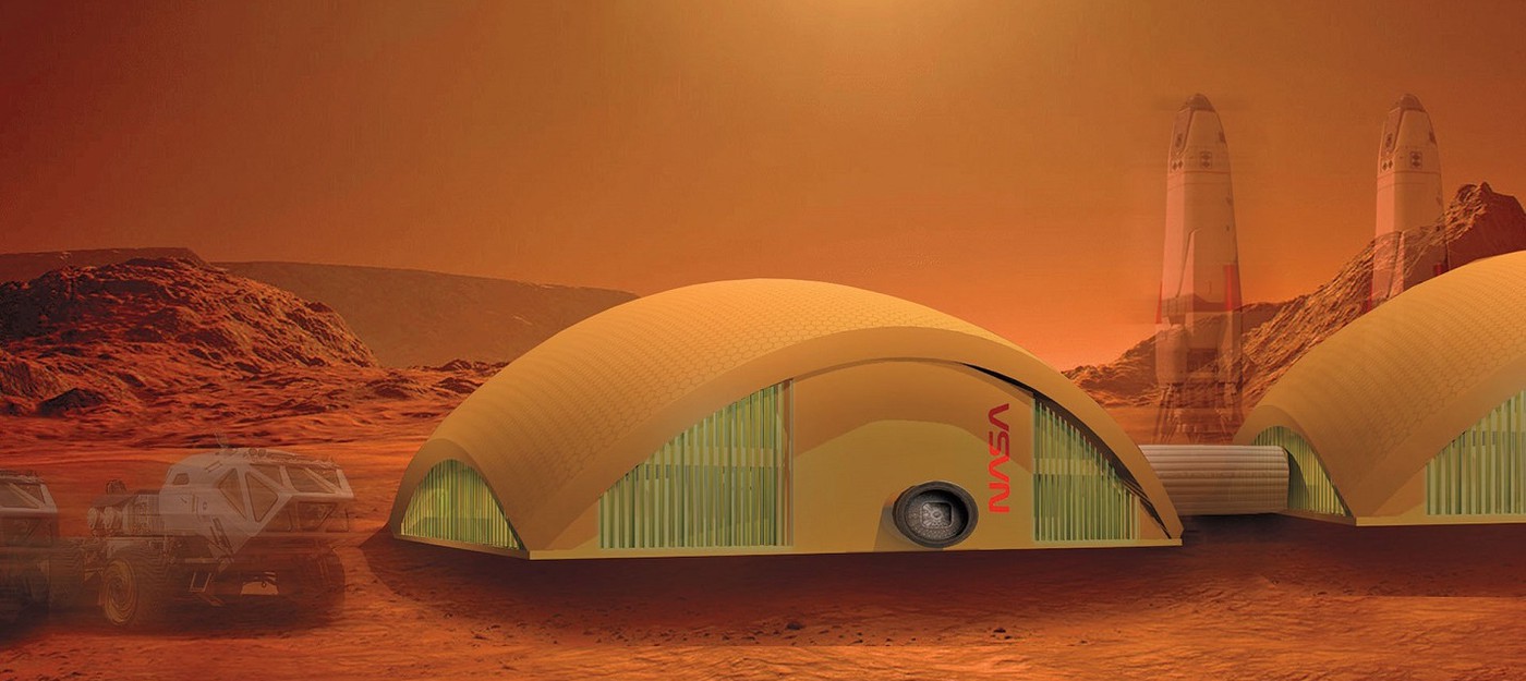 NASA хочет построить на Луне и Марсе базы из грибов