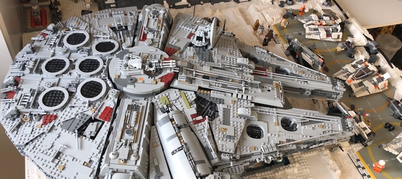 Год работы, 16 тысяч деталей Lego и готовая база "Эхо" из "Звездных войн"