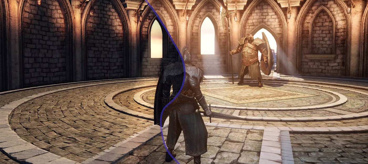 Мод значительно улучшает освещение в Dark Souls 2 — посмотрите сравнение