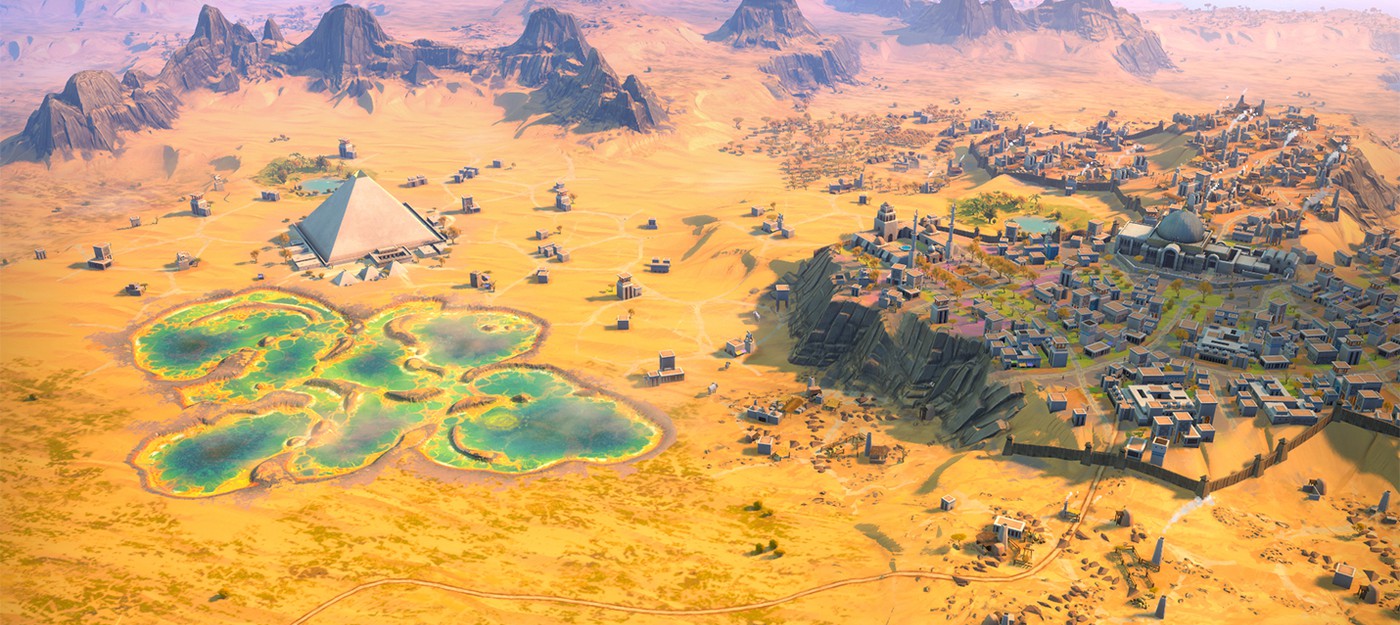 Скриншоты и цивилизации Humankind: пирамиды, тундра, нубийцы и ольмеки
