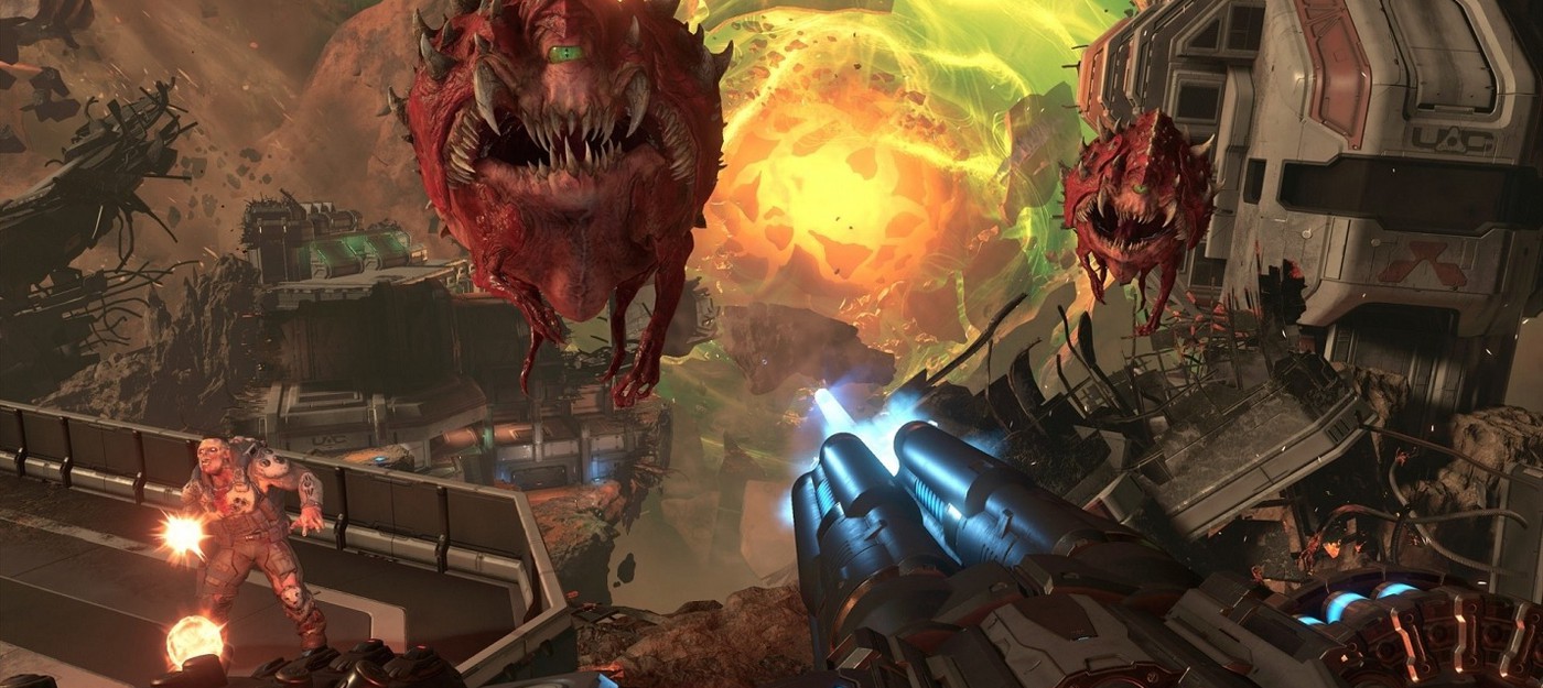 Два часа геймплея Doom Eternal вместе с рэпером T-Pain и арт-директором игры