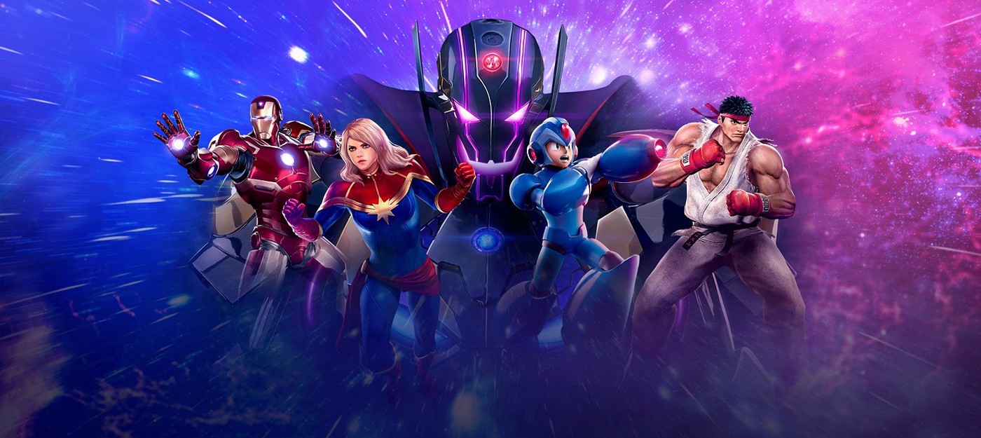 Художник нарисовал всех персонажей Marvel и Capcom на одном постере