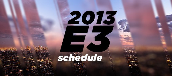 Расписание пресс-конференций E3 2013
