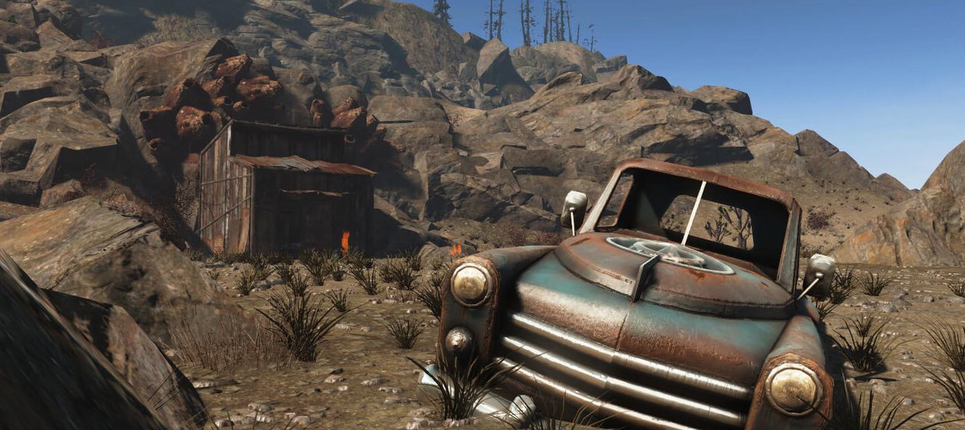 Пустошь на новых скриншотах мода Fallout 4 New Vegas