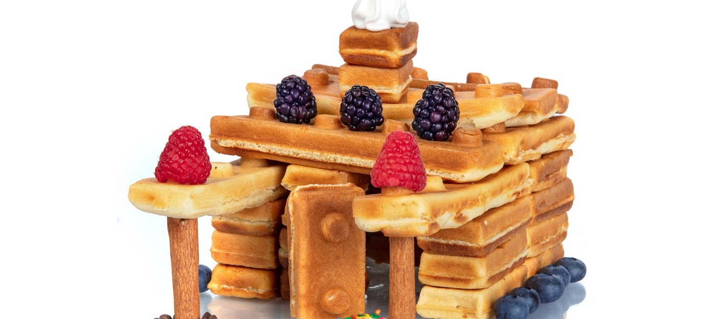 Эта вафельница делает завтрак, похожий на блоки Lego