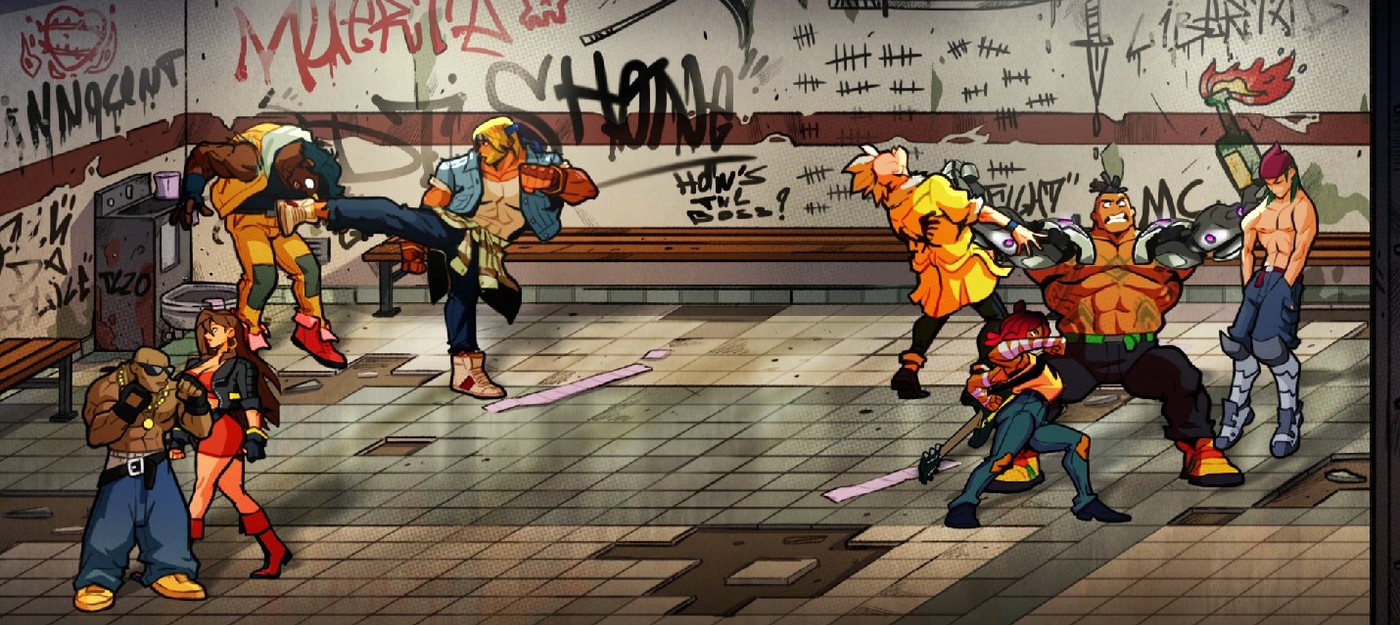 Драки, пиксельные персонажи и ретро-саундтрек в новом геймплее Streets of Rage 4