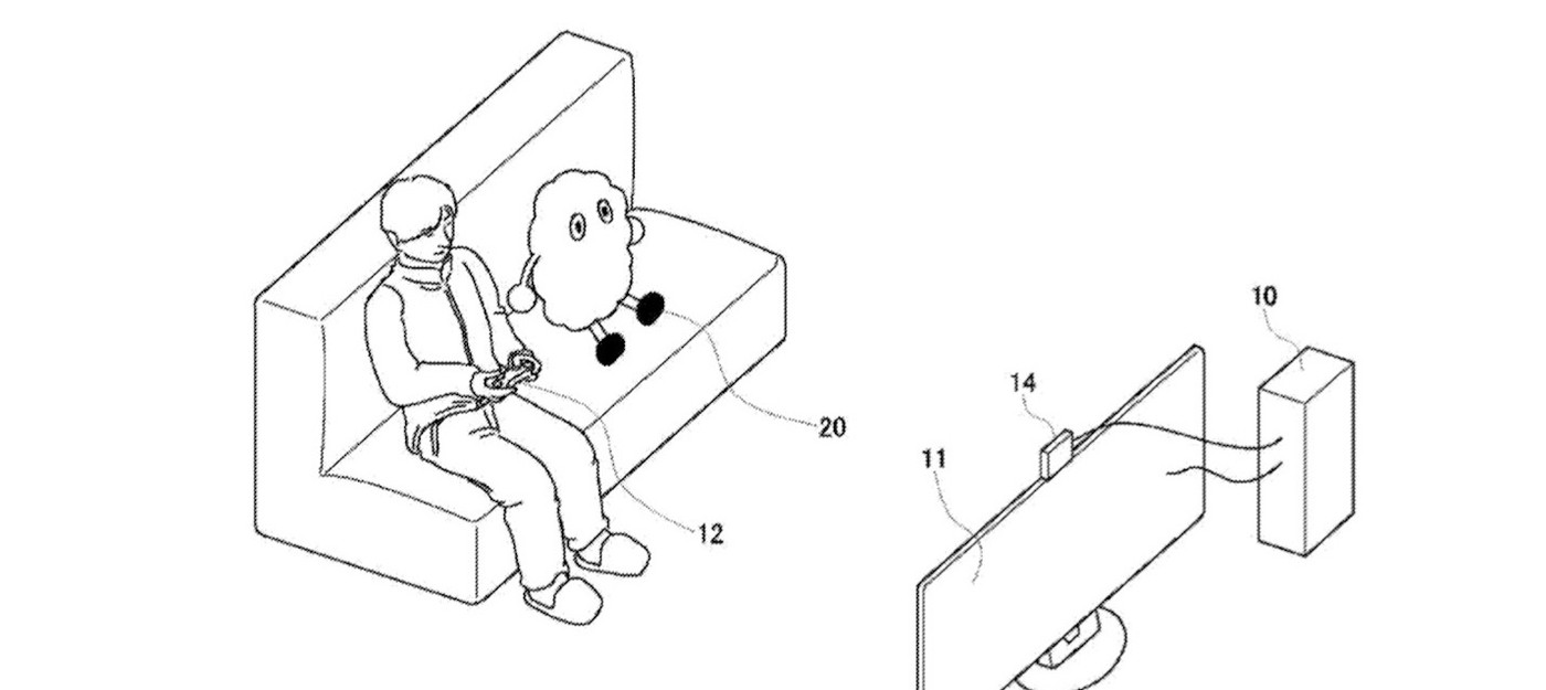 Sony запатентовала "робота-компаньона" для геймеров