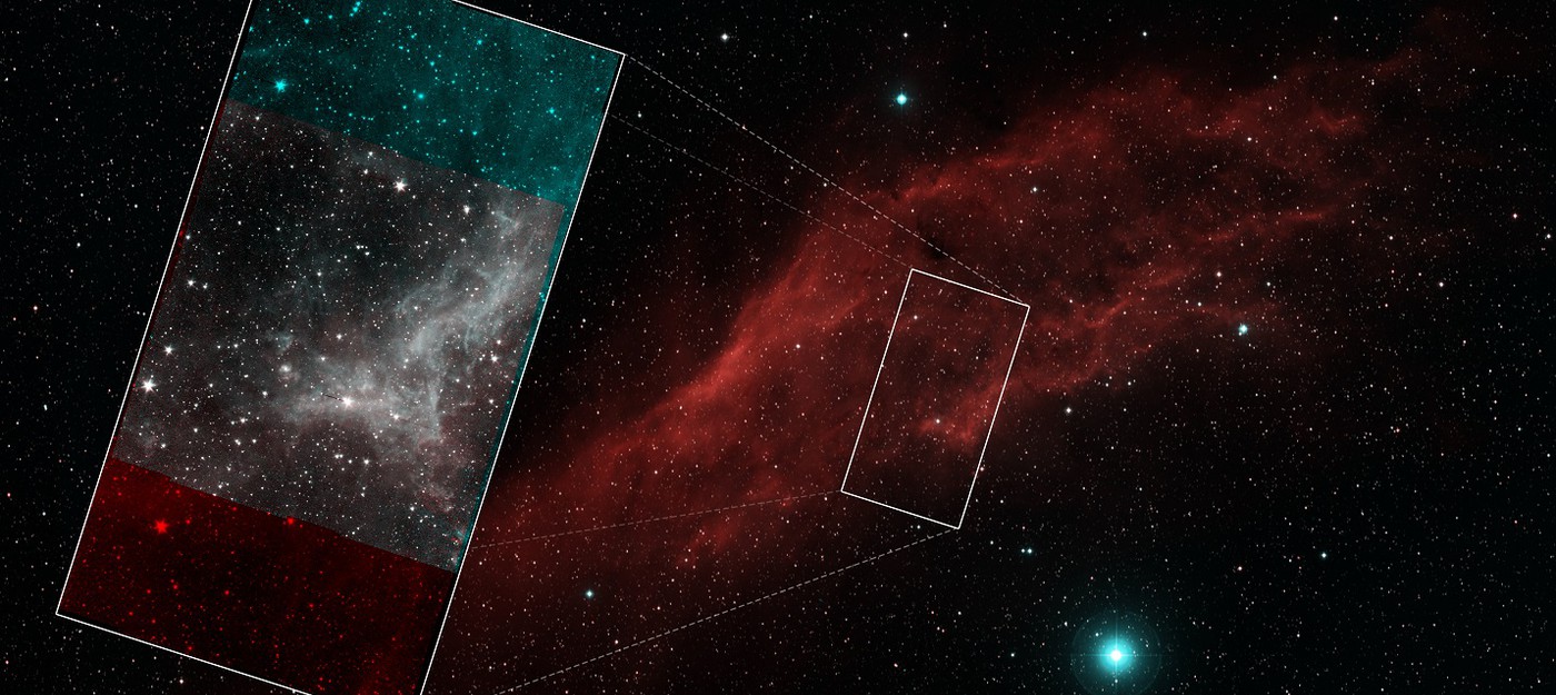 NASA опубликовало последний снимок телескопа Spitzer