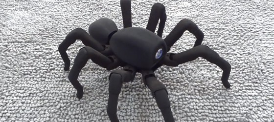 Random Science: Робот-паук напечатанный на 3D принтере