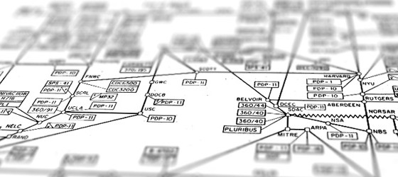 Sunday Science: карта "интернета" за 1977 год