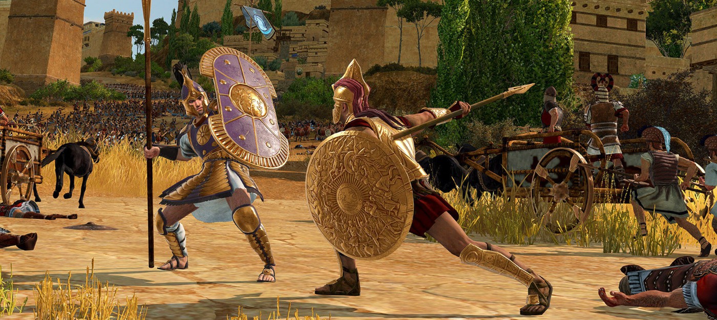 Одна из главных битв бронзового века в новом геймплее Total War Saga: Troy