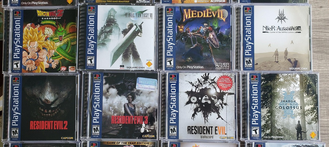 Реддитор создает боксы в стиле PS1 для современных игр и продает их за большие деньги