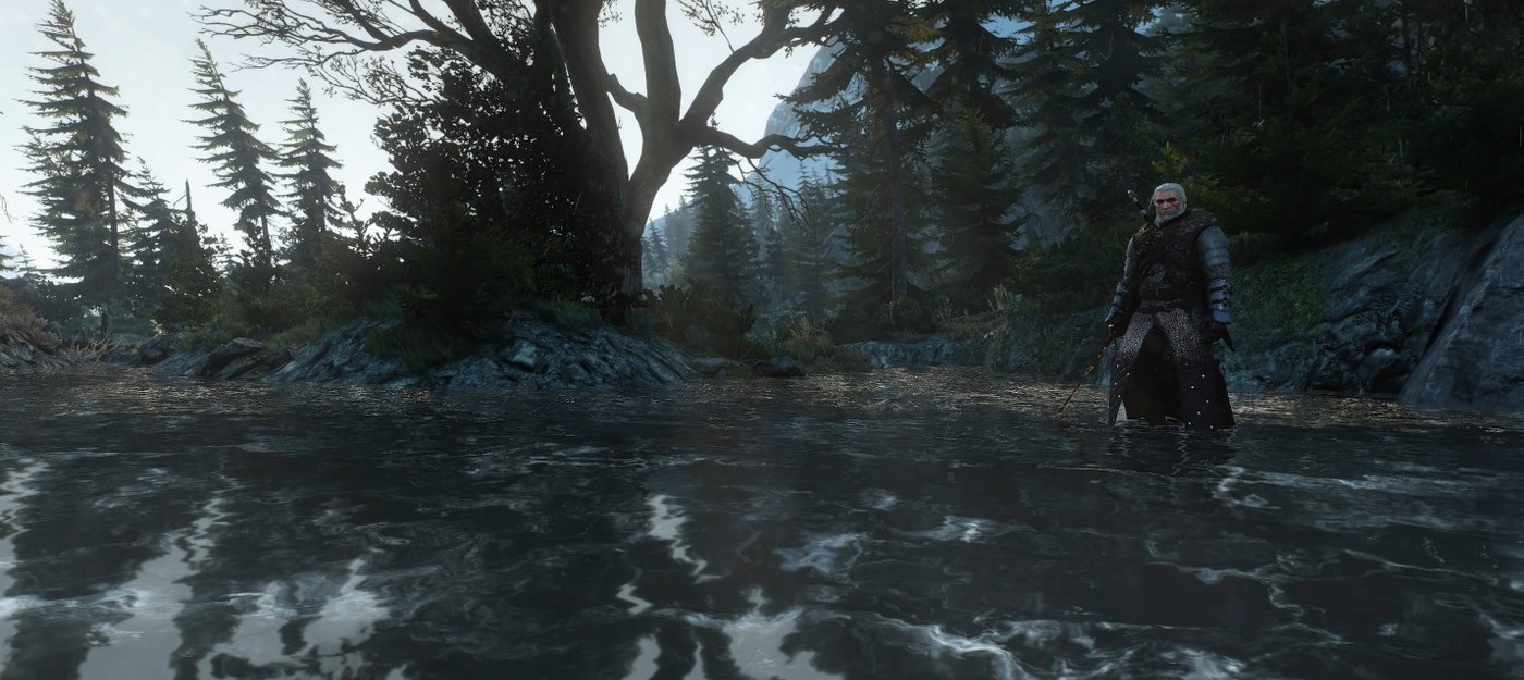 Сравнение текстур в новом ролике мода HD Reworked Project для The Witcher 3