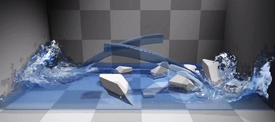 Виртуальная вода: новые демки симуляций жидкости