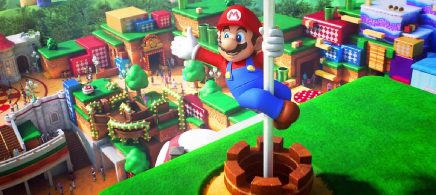 Открытие парка Super Nintendo World отложили на неопределенный срок