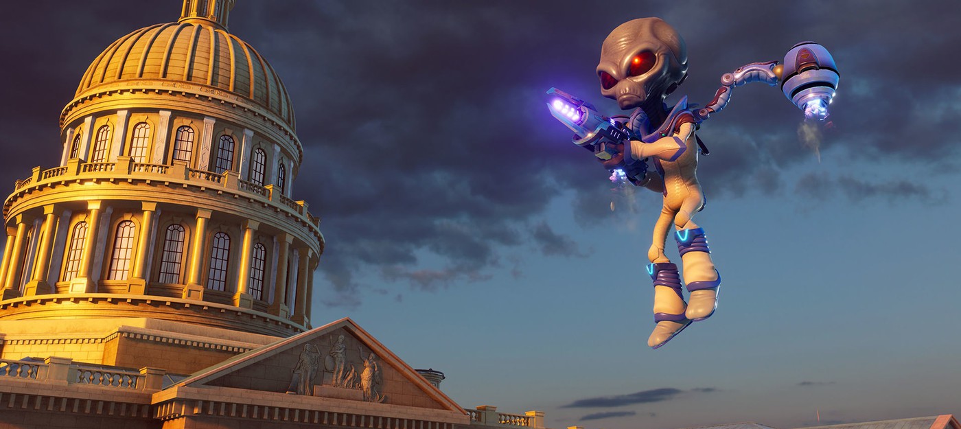 Обращение президента в новом трейлере Destroy All Humans