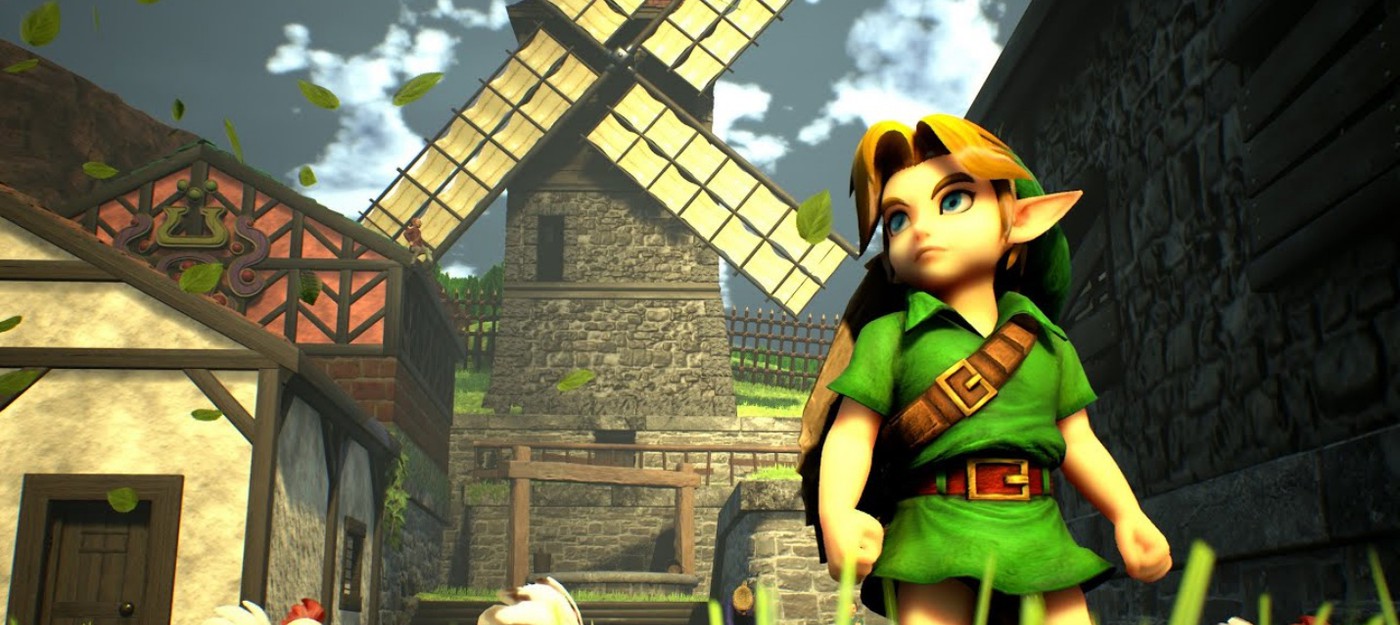 Геймплей седьмого обновления фанатского ремейка The Legend of Zelda: Ocarina of Time