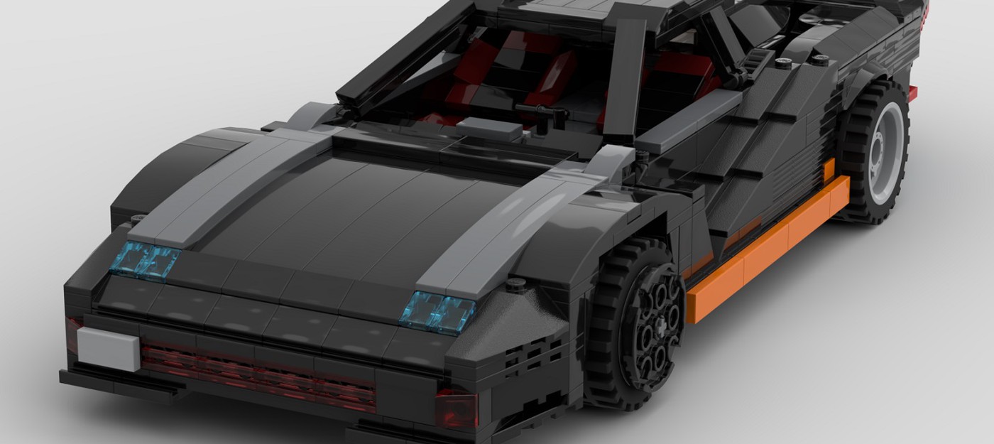 Энтузиаст собрал Quadro Turbo R из Cyberpunk 2077 с помощью LEGO