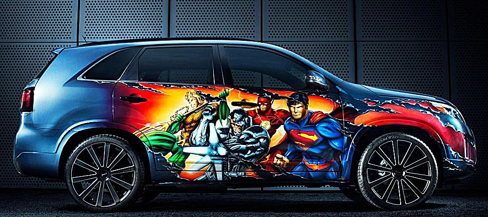 Супер машина для Супергероев от Kia Motors Corporation
