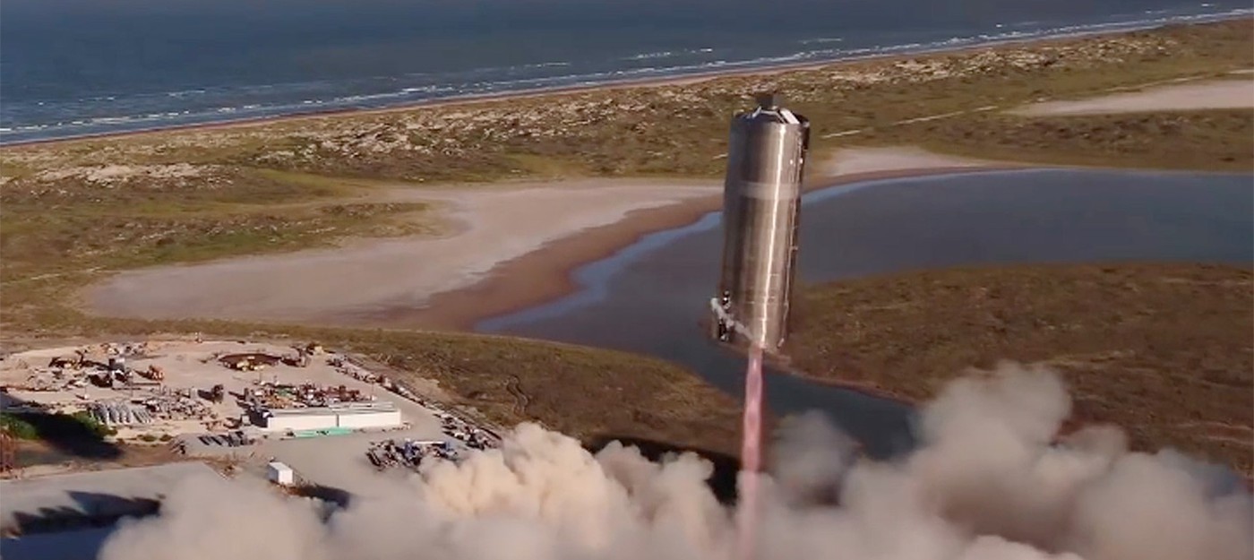 SpaceX успешно запустила и посадила прототип космического корабля Starship
