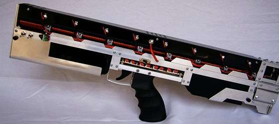 Самая шикарная в мире автоматическая винтовка Гаусса