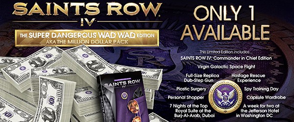Самая дорогая и редкая коллекционка Saints Row 4 Wad Wad Edition за $1 миллион