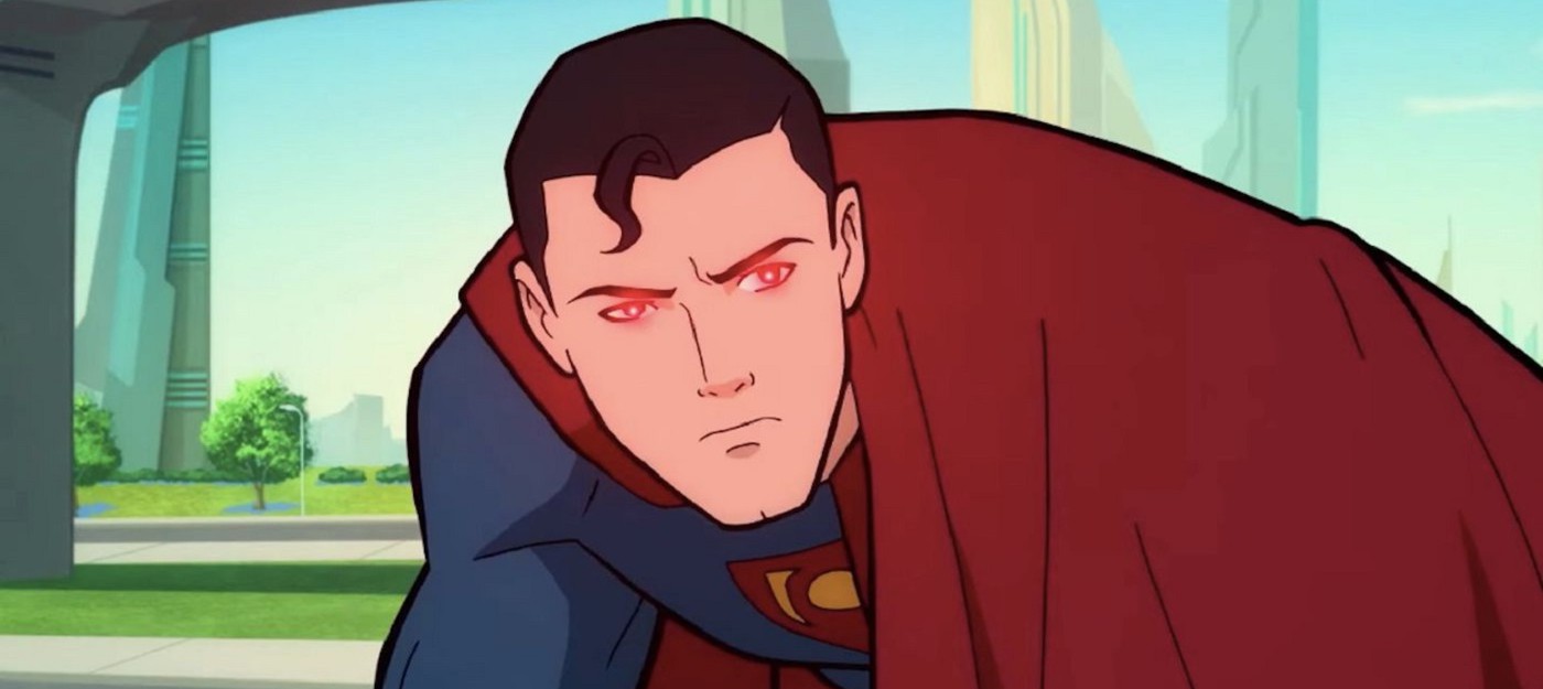 Прибытие Лобо в отрывке из мультфильма Superman: Man of Tomorrow