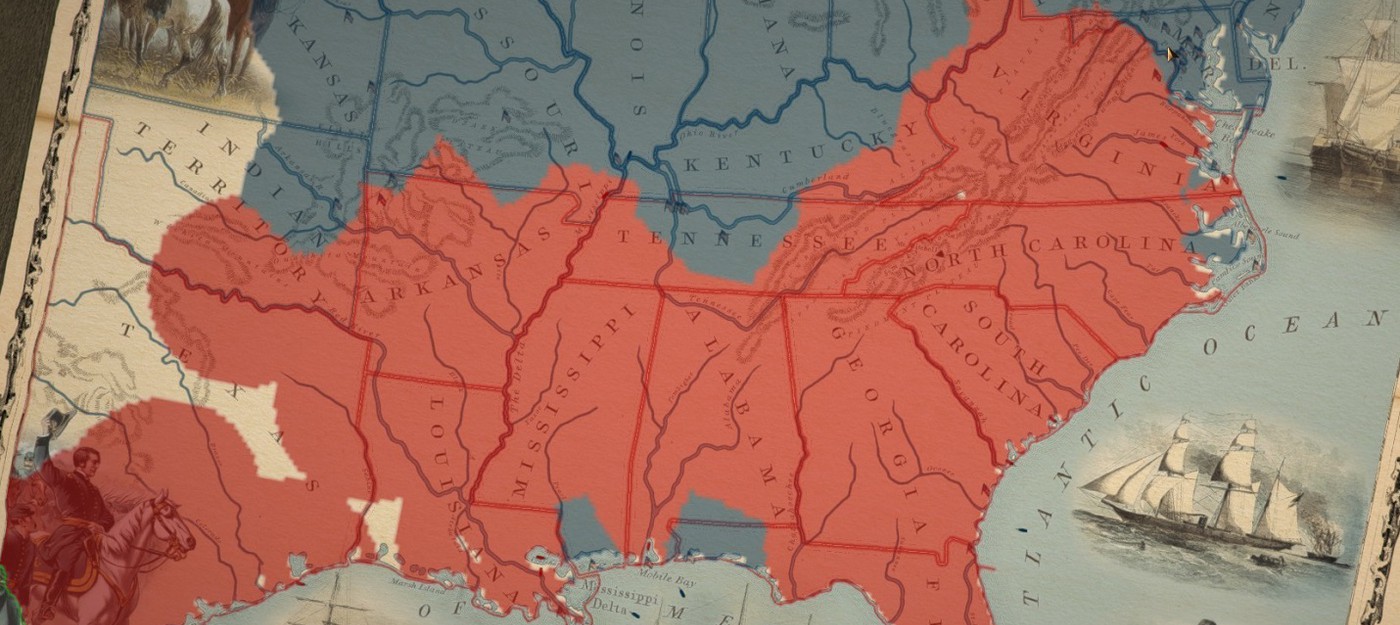 Гражданская война в США — стратегия Grand Tactician: The Civil War вышла в раннем доступе