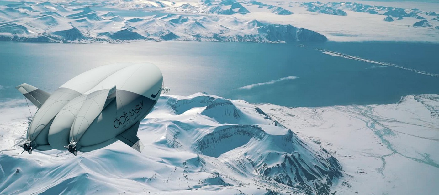 OceanSky предлагает отправиться к Северному полюсу на дирижабле за 65 тысяч долларов